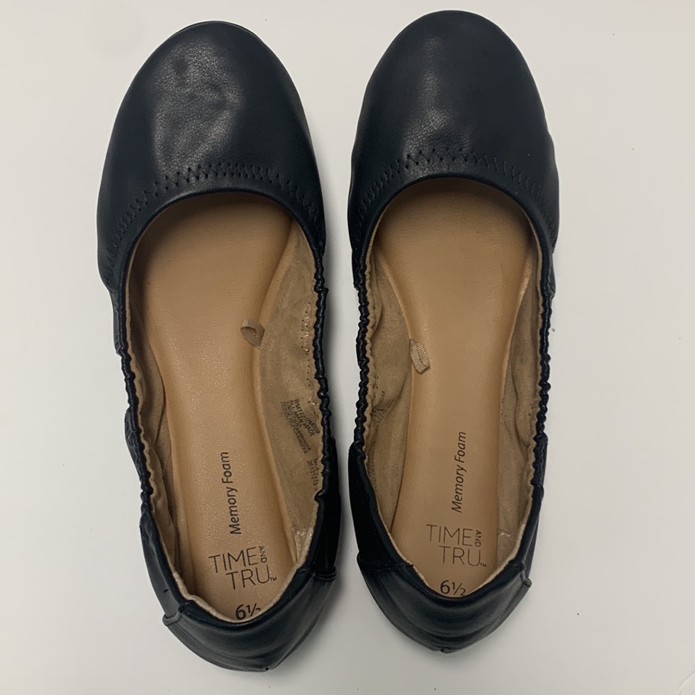 TimeandTru ballet shoes size 6.5 - Picture 2 of 5